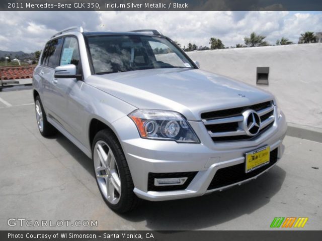 2011 Mercedes-Benz GLK 350 in Iridium Silver Metallic