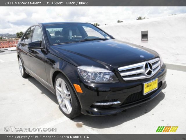 2011 Mercedes-Benz C 350 Sport in Black