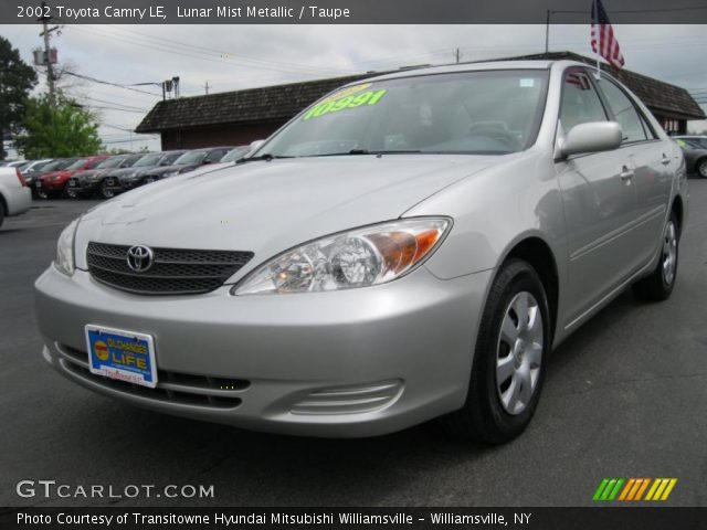 2002 Toyota Camry LE in Lunar Mist Metallic