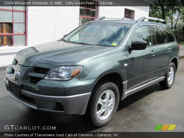 2004 Mitsubishi Outlander LS AWD in Lofty Green Pearl