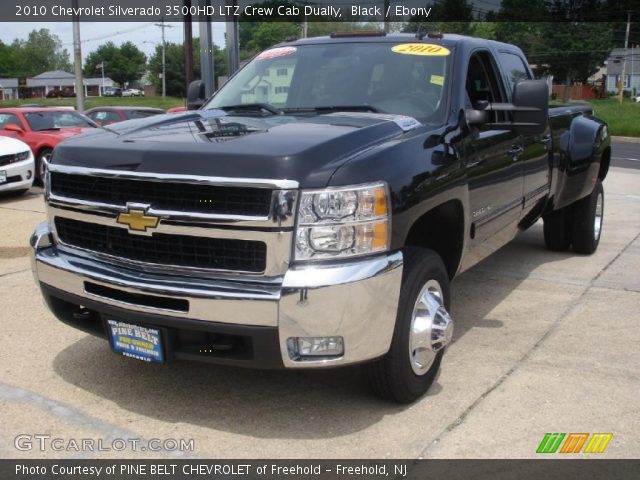 2010 Chevrolet Silverado 3500HD LTZ Crew Cab Dually in Black