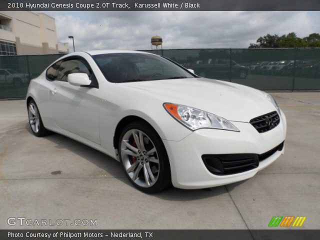2010 Hyundai Genesis Coupe 2.0T Track in Karussell White