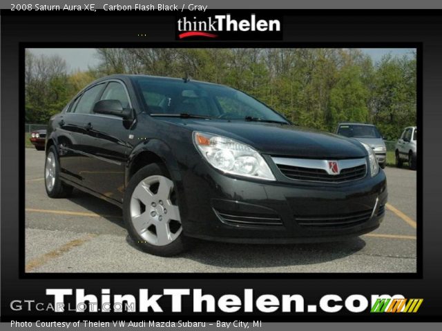 2008 Saturn Aura XE in Carbon Flash Black