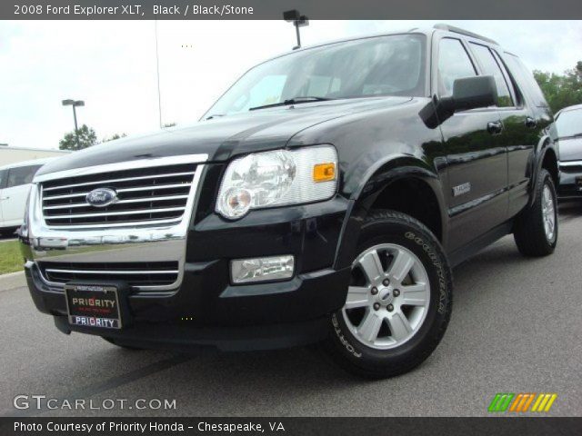 2008 Ford Explorer XLT in Black