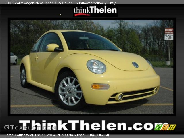 2004 Volkswagen New Beetle GLS Coupe in Sunflower Yellow