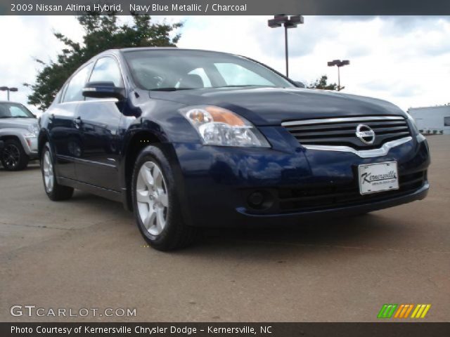 2009 Nissan Altima Hybrid in Navy Blue Metallic