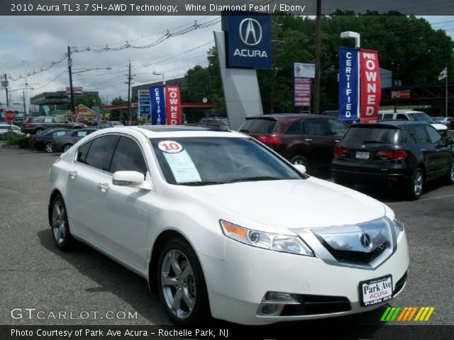 2010 Acura TL 3.7 SH-AWD Technology in White Diamond Pearl