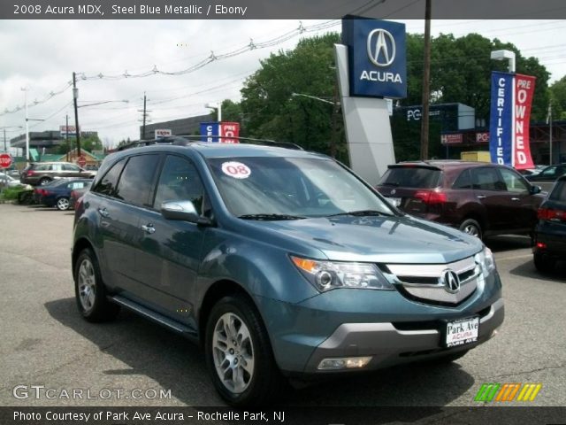 2008 Acura MDX  in Steel Blue Metallic