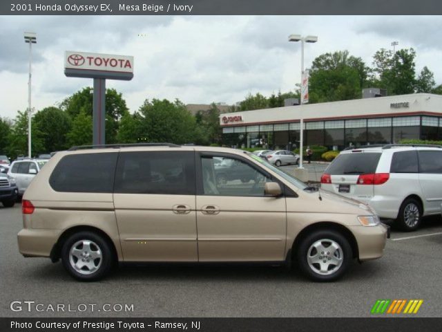 2001 Honda Odyssey EX in Mesa Beige