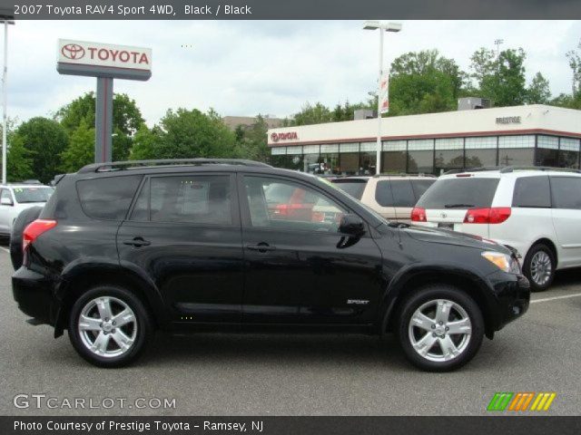 2007 Toyota RAV4 Sport 4WD in Black