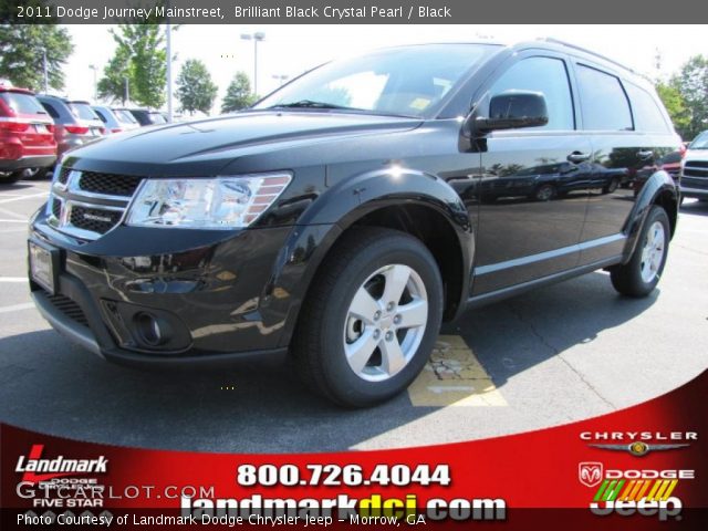 2011 Dodge Journey Mainstreet in Brilliant Black Crystal Pearl