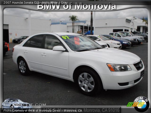 2007 Hyundai Sonata GLS in Arctic White