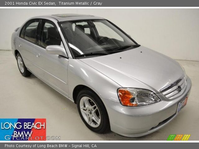 2001 Honda Civic EX Sedan in Titanium Metallic