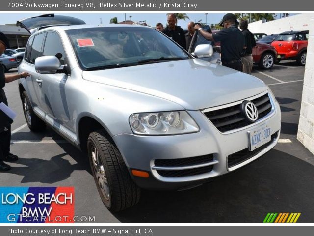 2004 Volkswagen Touareg V8 in Reflex Silver Metallic