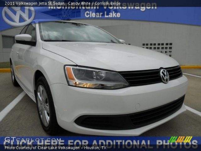 2011 Volkswagen Jetta SE Sedan in Candy White