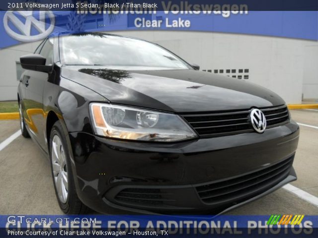 2011 Volkswagen Jetta S Sedan in Black