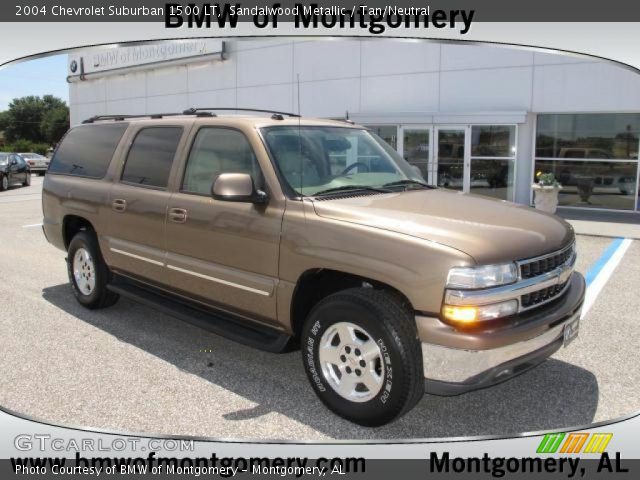 2004 Chevrolet Suburban 1500 LT in Sandalwood Metallic
