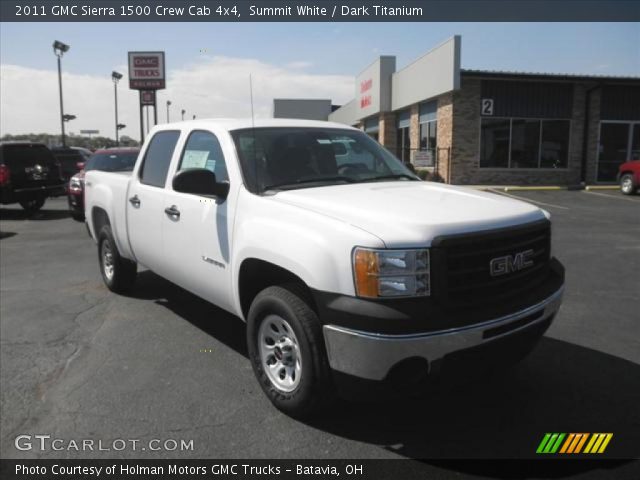 2011 GMC Sierra 1500 Crew Cab 4x4 in Summit White