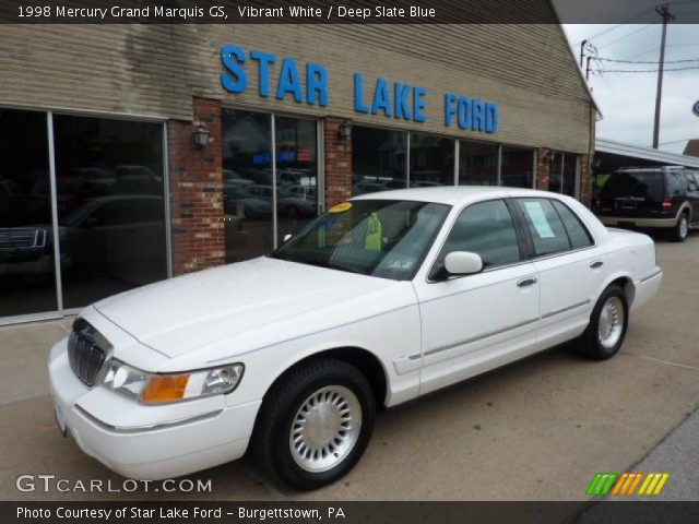 1998 Mercury Grand Marquis GS in Vibrant White