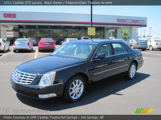 2011 Cadillac DTS Luxury in Black Raven
