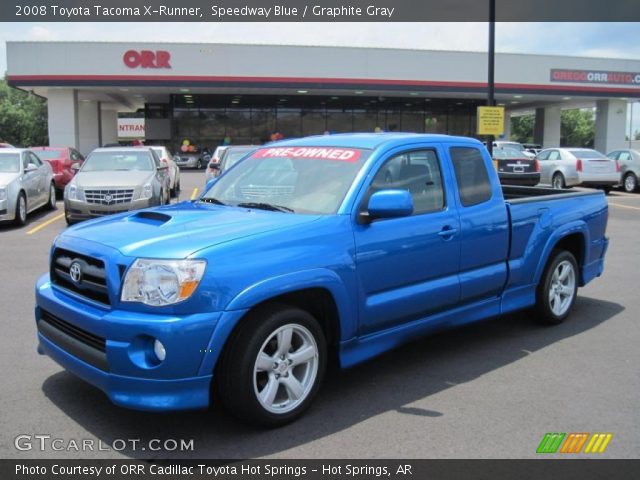 2008 Toyota Tacoma X-Runner in Speedway Blue