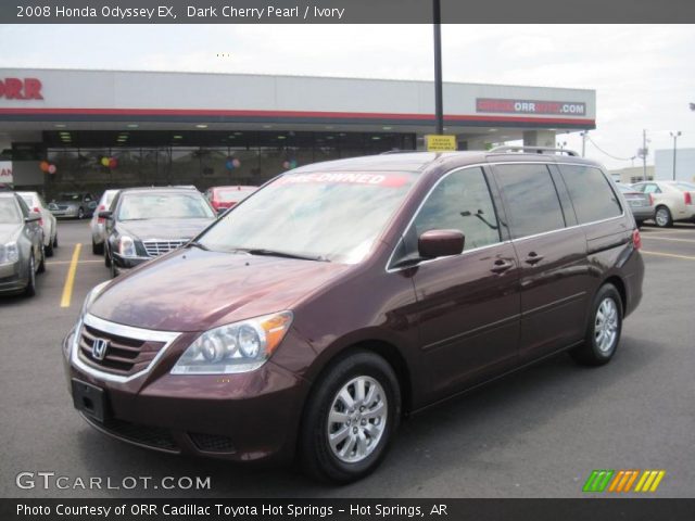 2008 Honda Odyssey EX in Dark Cherry Pearl