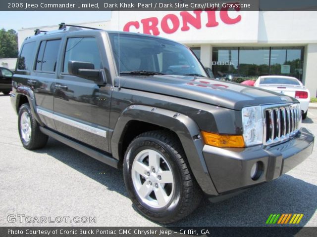 2006 Jeep Commander Limited in Dark Khaki Pearl