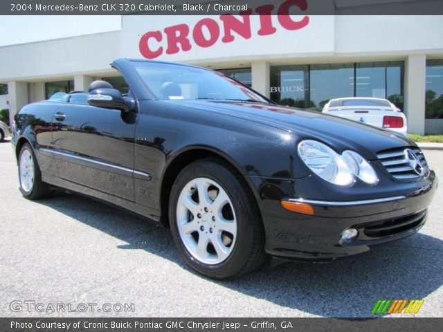 2004 Mercedes-Benz CLK 320 Cabriolet in Black