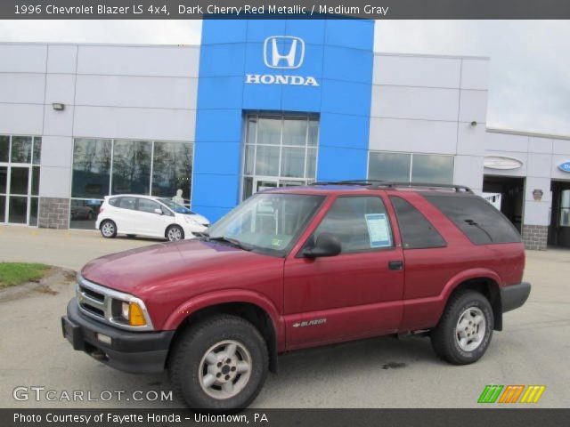 1996 Chevrolet Blazer LS 4x4 in Dark Cherry Red Metallic