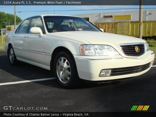 2004 Acura RL 3.5 in Premium White Pearl