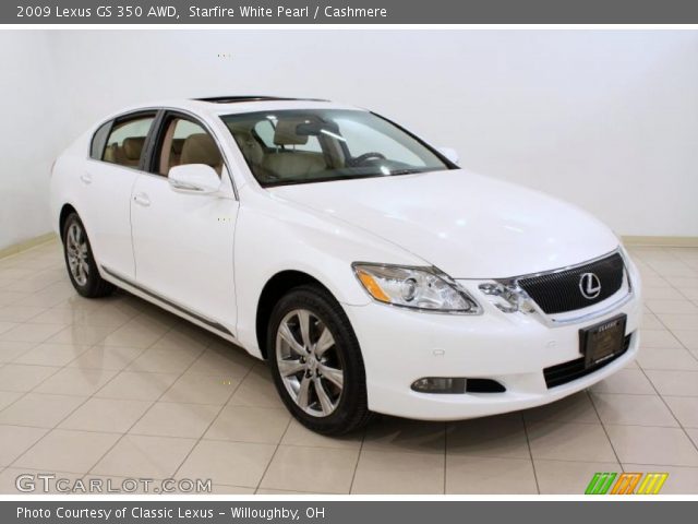 2009 Lexus GS 350 AWD in Starfire White Pearl