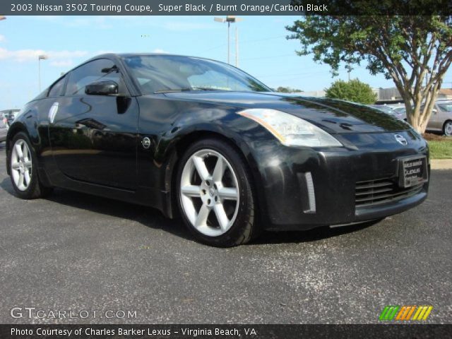 2003 Nissan 350Z Touring Coupe in Super Black