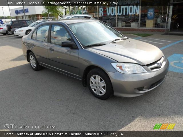 2005 Honda Civic Value Package Sedan in Magnesium Metallic