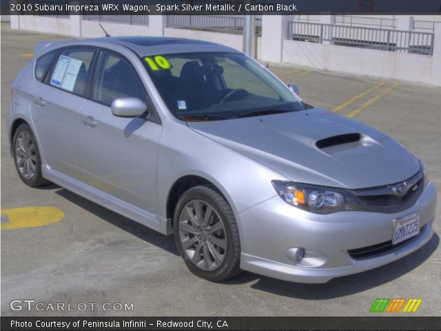 2010 Subaru Impreza WRX Wagon in Spark Silver Metallic