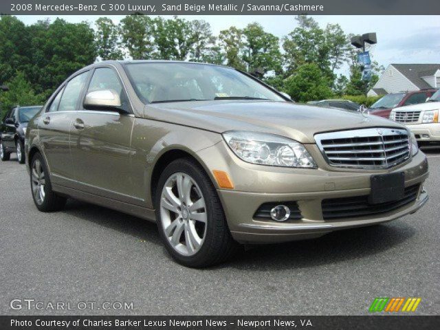 2008 Mercedes-Benz C 300 Luxury in Sand Beige Metallic