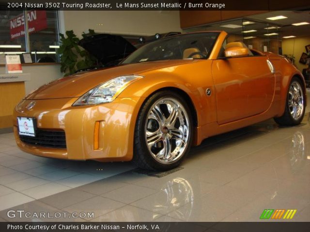 Nissan 350z sunset orange #6