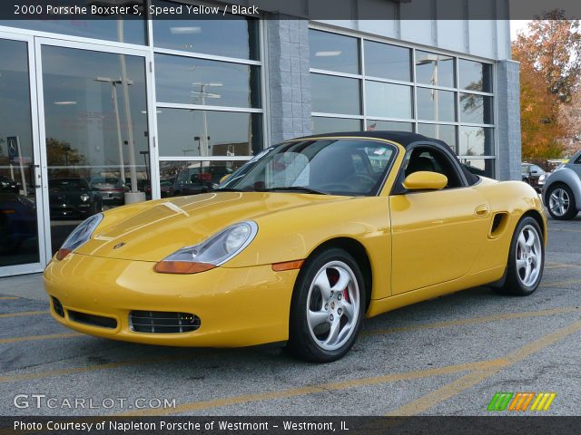 2000 Porsche Boxster S in Speed Yellow