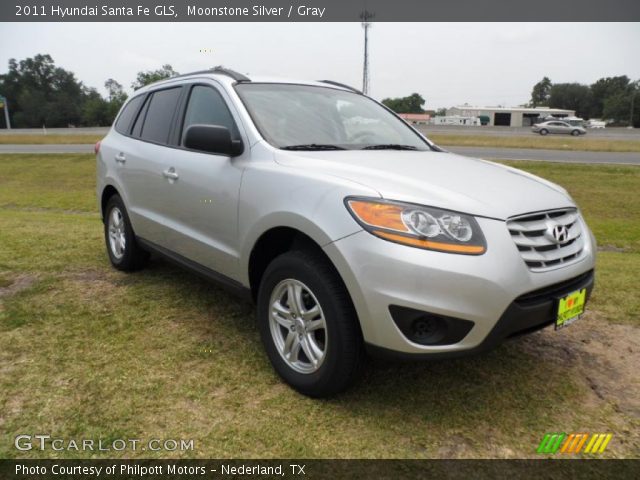 2011 Hyundai Santa Fe GLS in Moonstone Silver