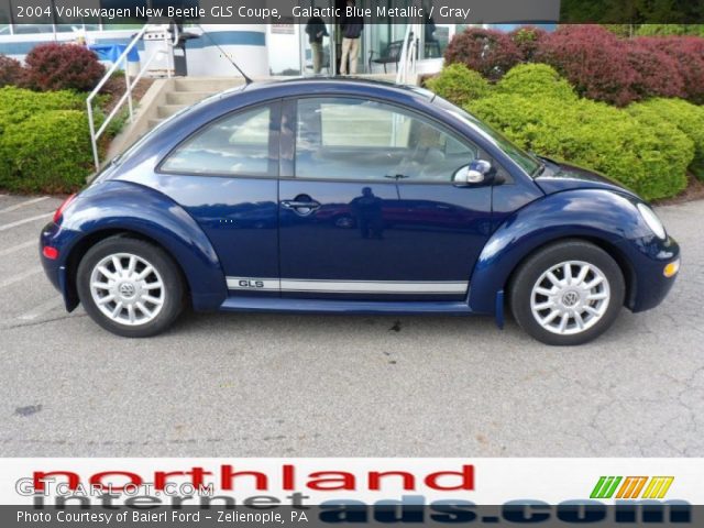 2004 Volkswagen New Beetle GLS Coupe in Galactic Blue Metallic