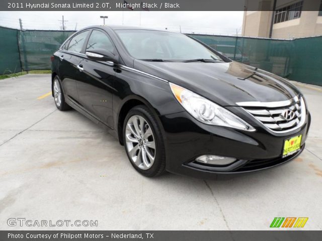 2011 Hyundai Sonata Limited 2.0T in Midnight Black