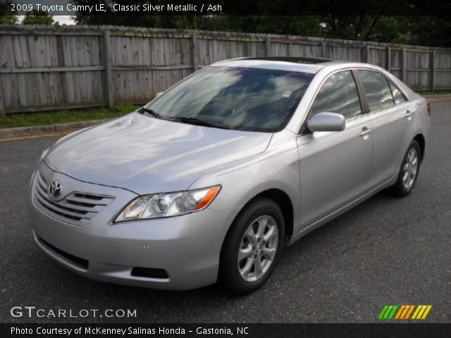2009 Toyota Camry LE in Classic Silver Metallic