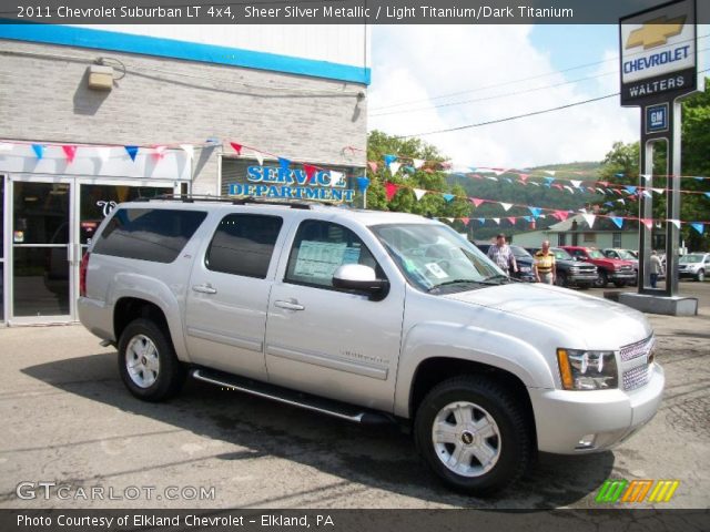 2011 Chevrolet Suburban LT 4x4 in Sheer Silver Metallic