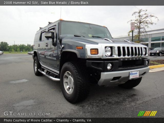 2008 Hummer H2 SUV in Slate Blue Metallic