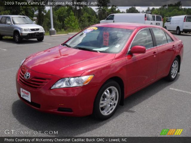 2009 Toyota Camry LE in Barcelona Red Metallic