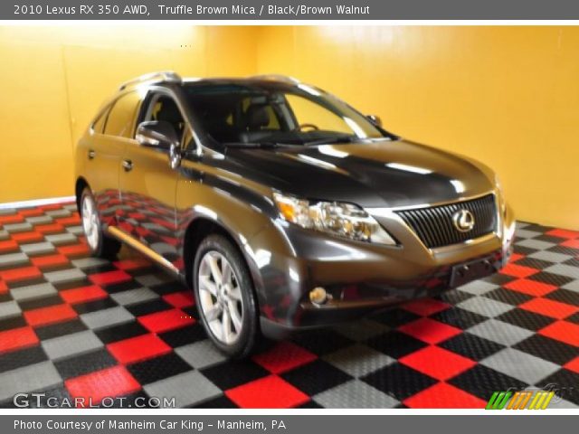 2010 Lexus RX 350 AWD in Truffle Brown Mica