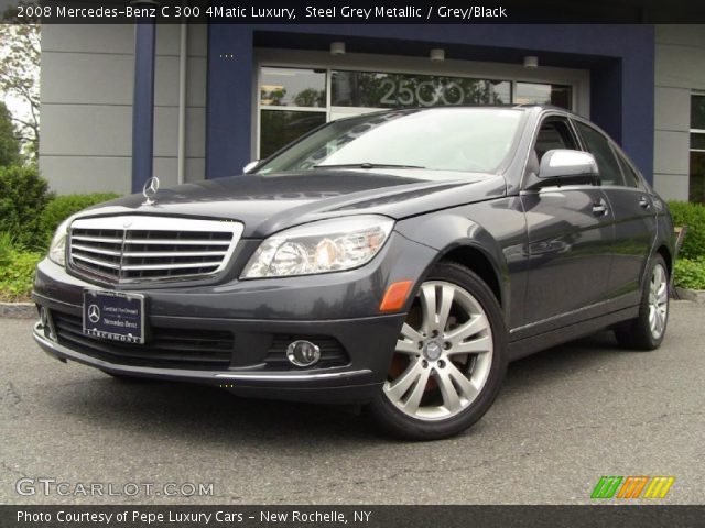 2008 Mercedes-Benz C 300 4Matic Luxury in Steel Grey Metallic