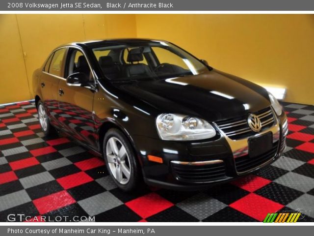 2008 Volkswagen Jetta SE Sedan in Black