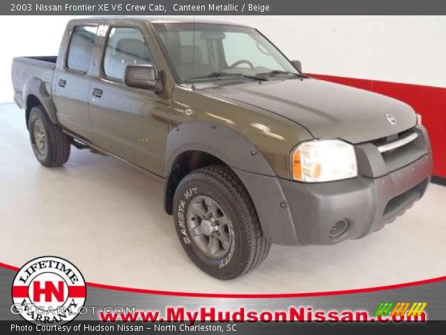 2003 Nissan Frontier XE V6 Crew Cab in Canteen Metallic