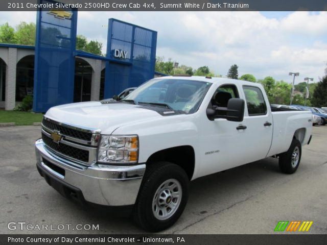 2011 Chevrolet Silverado 2500HD Crew Cab 4x4 in Summit White