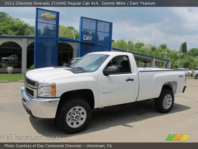 2011 Chevrolet Silverado 2500HD Regular Cab 4x4 in Summit White